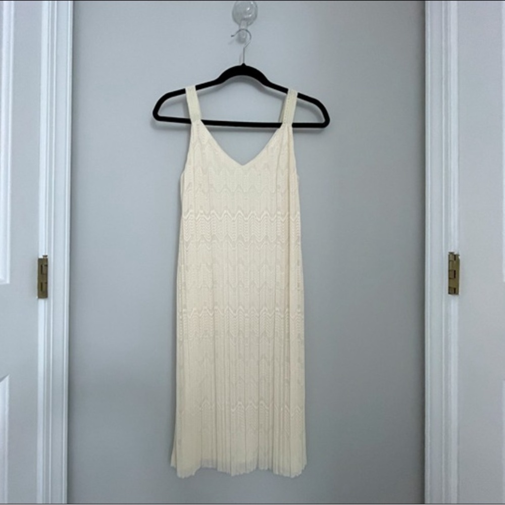 BNWT Anthropologie Meadow Rue Prespa Pleated Dress Size 2